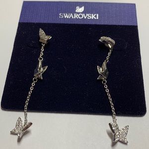 Swarovski Butterfly Earrings Lilia Drop 5636423